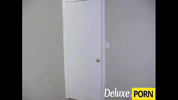 MILF Squeezes Big Natural Tits While Masturbating