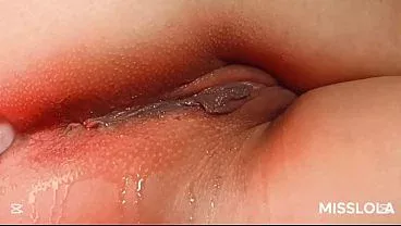 Pov me pasó hielo por todo mi cuerpo y estoy mojadita/masturbación dildo/ culo/ tetas pequeñas morenas