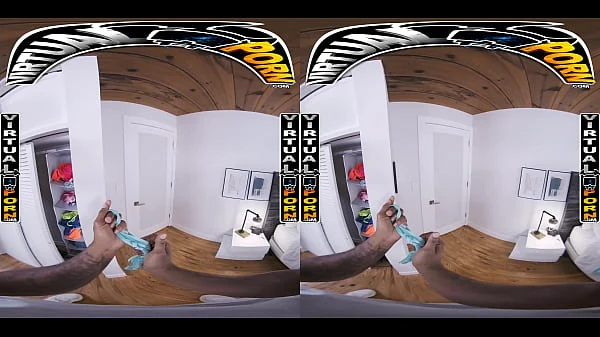 VIRTUAL PORN – Stepsis Elana Bunnz Catches You With Her Panties And Sucks Your Cock Before Begging For Hard Dick