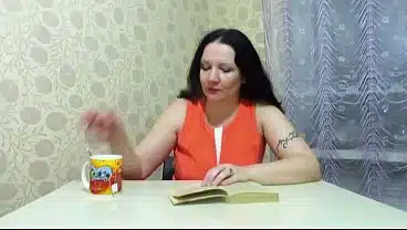 A MILF pees under the table. Amateur fetish compilation with urine.