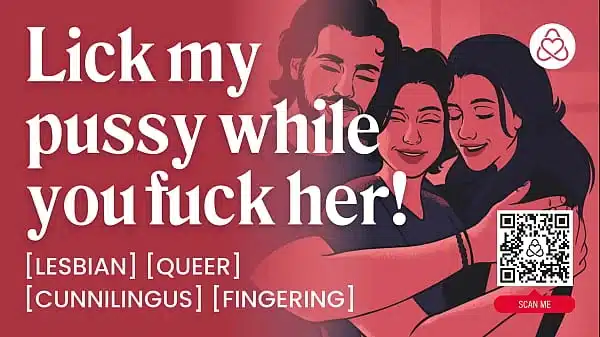ASMR Audio Porn: First Time Bisexual FFM Threesome with Friends, Pussy Licking & Blowjob – Erotic Audio Story