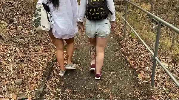 Aussies Girls Get Wild and Fuck Each Other in the Bush
