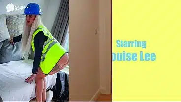 Big Tited Realator Louise Lee play with sex toys at work before shagging co-worker and getting fucked in the ass with her toys