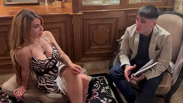 Blonde Came for a Job Interview and Ended Up Getting Fucked Wildly – Michu Wars