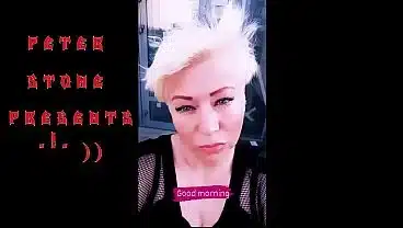 Close-up of mature Santa Girl’s oral performance…))