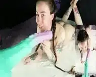 DEEP PUSSY MachineFuck + Cumflation W XL Nokken- L I L I JuneX bull