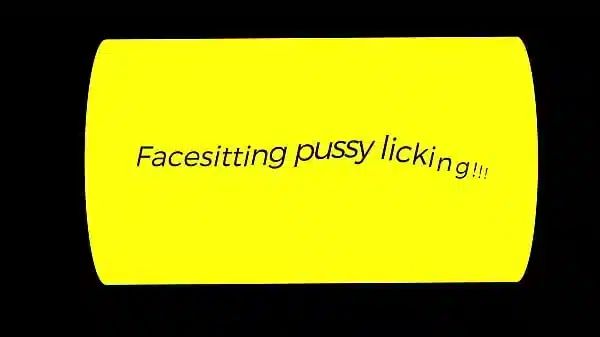 Face sitting pussy licking and eating