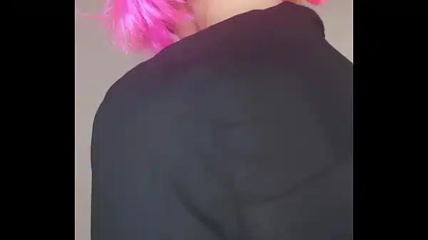 Feel my excitement with my kitty mask and natural tits