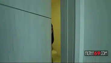 Hot brunette stepdaughter gets caught masturbating with dildo – Eliana Rose