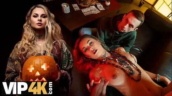 HUNT4K. Spirits told her to suck a big dick and be fucked roughly