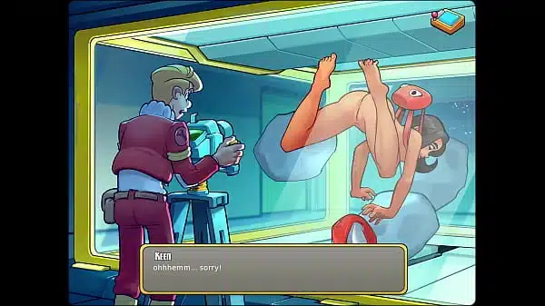 Let’s Play – Space Rescue: Code Pink, HOLO-pictures of Lune