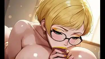 Lili cum facial compilation (Ai animation)