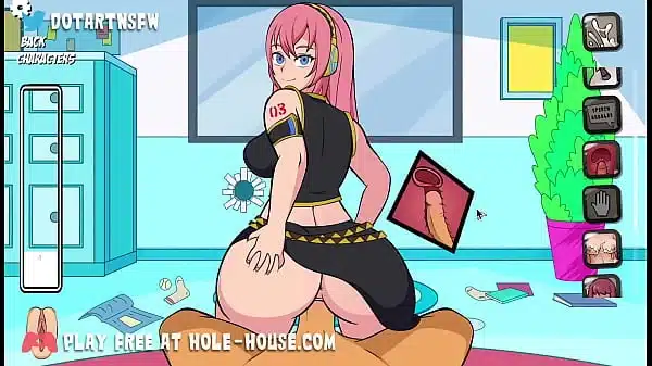 Megurine Luka [Vocaloid] Full Scene Creampie Compliation Moaning Orgasms – Hole House Game [Rule 34, Hentai, Cartoon]