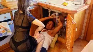 My fans are asking me to FUCK A PLUMBER