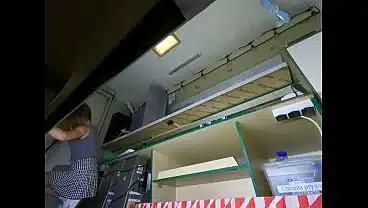 One day this hot and stupid bitch will find the hidden camera and I’ll be screwed