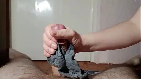 panty jerking from a Korean milf