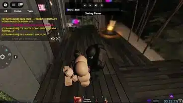 PERRA BLANCA Y SU AMIGA BRASILEÑA SON COJIDAS I ROBLOX