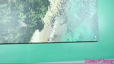 Sexy Shemale Babe Leticia Muller Gets Pumped by The Machine