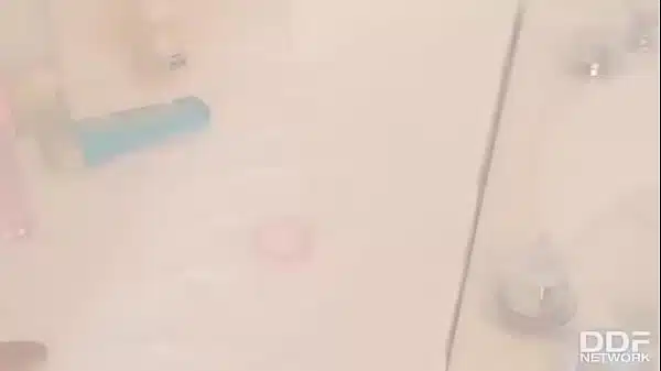 Sexy Slippery Licks: Big Titty Babes Bathroom Bang