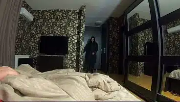 Shiny Bra, Cameltoe & Deep Sex – Double Cum on My Puffy Downjacket