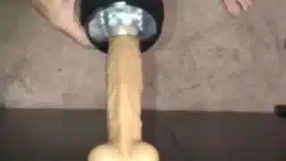 Solo Male With His Uncut Cock While Frotting & Docking With Toys Until He Cums For You