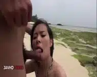 Stacked Japanese MILF Kyouko Maki Enjoys Steamy Outdoor Creampie Passion