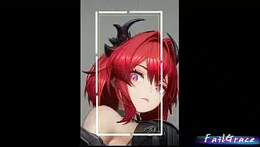 AI generated hentai genshin Laevatain endField