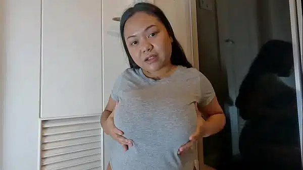 Asian MILF BBW Gets Lactating Big Tits Sucked Adult Breastfeeding Milk Boobs