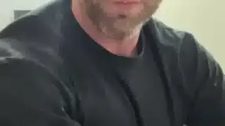 Construction worker blowing load after three days of saving!