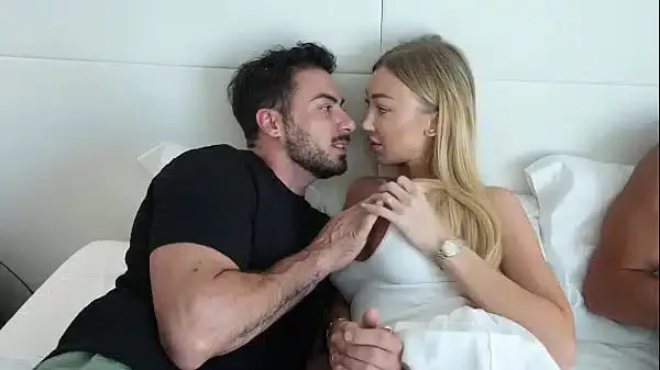 Creampie And Double Penetration With My step Brother’s Girlfriend