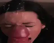 Facial cumshot compilation
