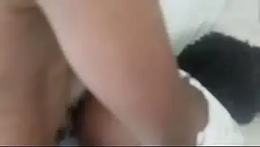 Fucking my black American girlfriend and cum shines on her big ass
