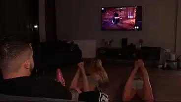 Gaming Session Two Roommates Got Their Pussies Owned Alternately