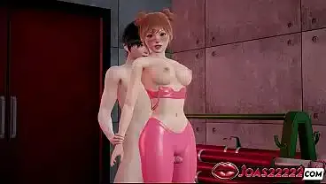 Hot Gym Trainer Charlotte Rule34 Hentai – Thighjob in Camel Toe Fetish, Reverse Lifting Sex with Close-Up Pussy Views, Anal Piledriver Ending with Creampie
