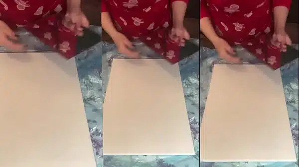 In Big Eyeglasses ASMR Acrylic Art Bloom in the Mist Part 1