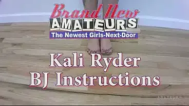 Inked Brunette Kali Ryder Gives A Deep Rimjob And Blowjob To A Hard Dick!