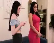 Lesbians Have Fun After Making Out