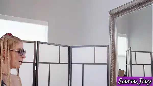 Licking Her Dildo After Have Fucked It! Kinky Sara Jay’s Solo Performance!