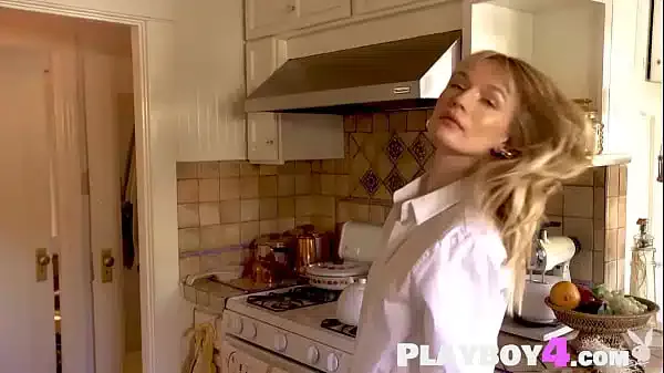 Petite big tits blonde MILF Ashley Nash passion posing in sexy lingerie