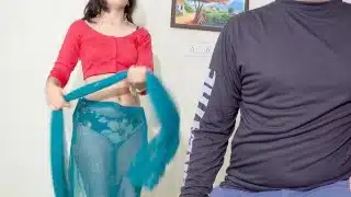 Priya ke bhaiya turns back when she was changing clothes for party and hard anal fucking