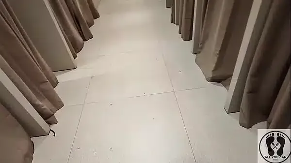 REAL COUPLE FUCKING IN FITTING ROOM TRYING CLOTHES EBONY SEX