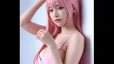 Sexy Asian Model Poses – AI generation.