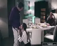 Stop time and fuck hot babe in front of her boyfriend