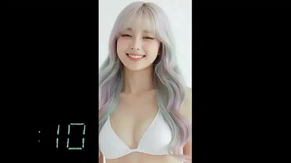This Korean AI-looking Influencer Shows Tits On TikTok