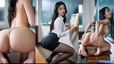 ai generated korean cosplay failgrace SFW vs NSFW solo