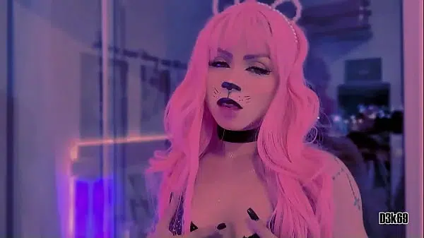 Beautiful and innocent Halloween cosplay follows her master’s commands – POV