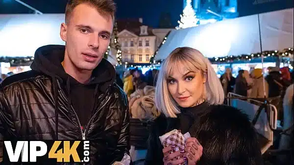 HUNT4K. Lovely Weather For a Sleigh Fuck Together