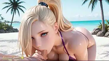 Ino Yamanaka Gets Fucked Hard on Summer Vacation. Naruto. Ai generated 3d hentai