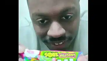 Myself showing up for free to try new sour wild berry flavored skittle candy