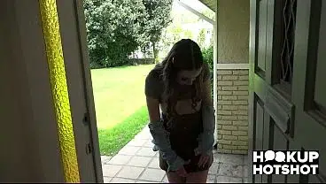 Sex-Crazed Naomi Blue Asks Bryan Gozzling For Hardcore Fucking!